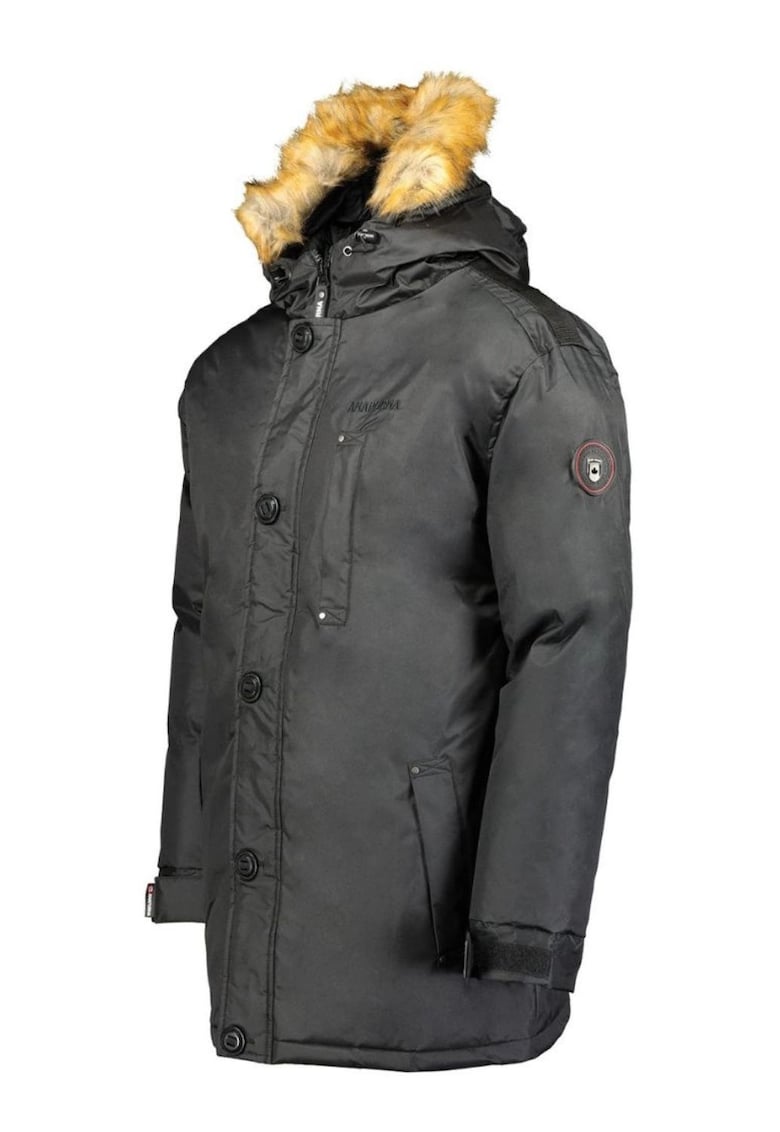 Geaca de iarna cu puf si gluga -