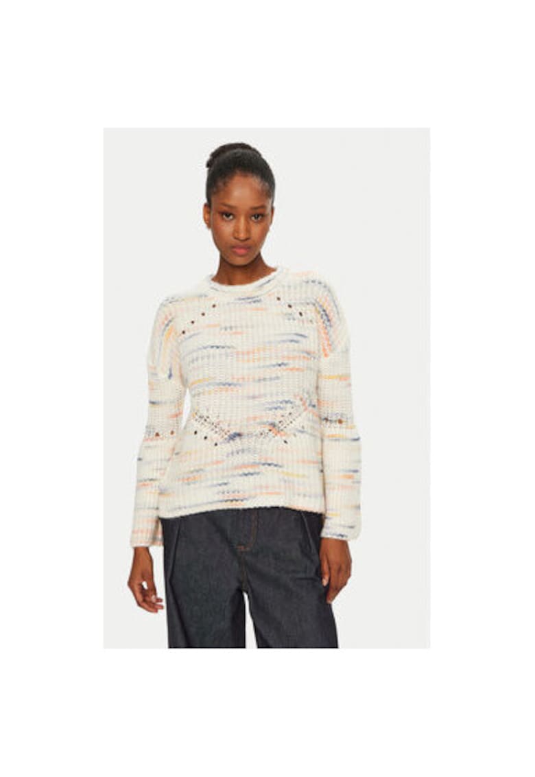 Pulover dama -  304891366 - Lana/Poliamida - Bej