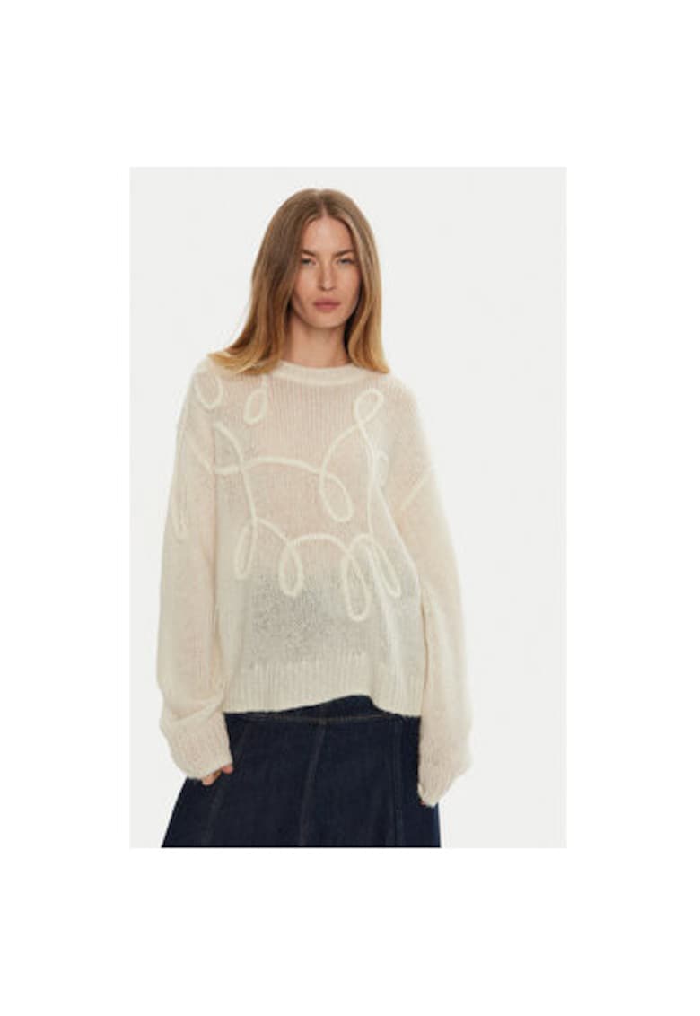 Pulover dama -  304135477 - Poliamida/Lana/Lana Alpaca - Bej