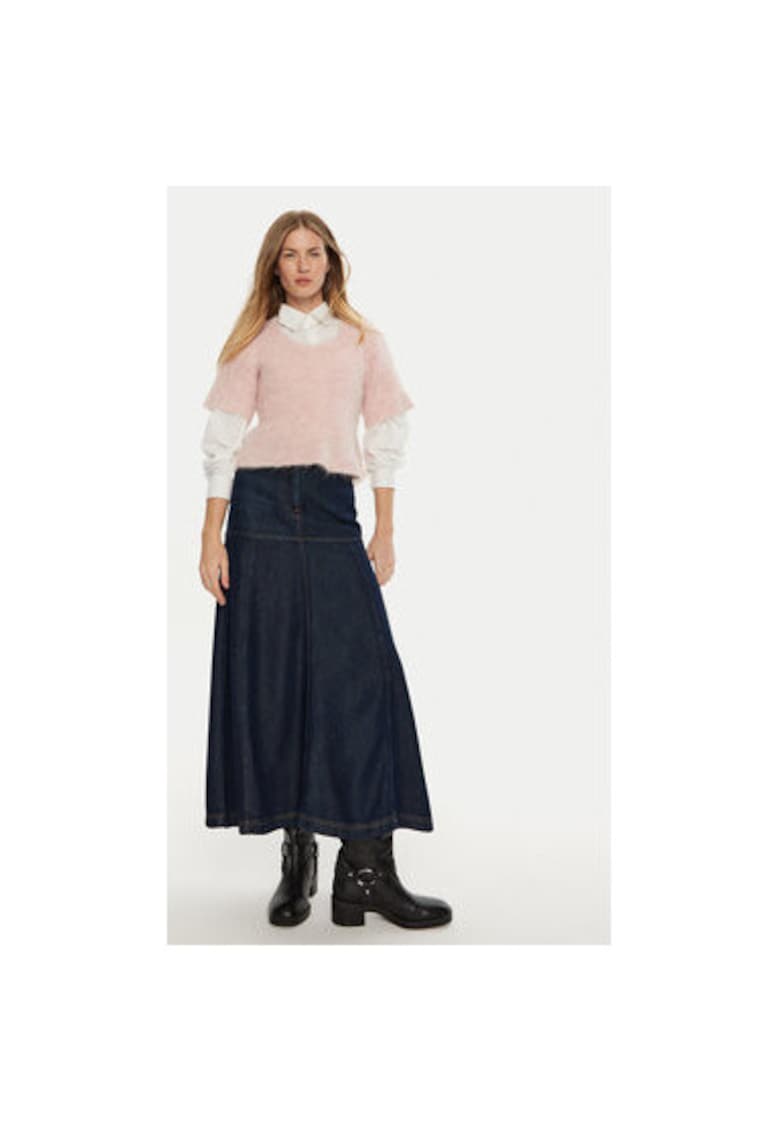 Pulover dama - 304135484 - Lana Alpaca/Acril - 38 EU - Roz Pulover dama - 304135484 - Lana Alpaca/Acril - 38 EU - Roz