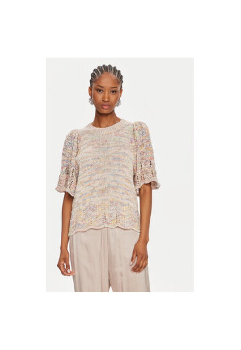 Pulover dama - 304000478 - Bumbac/Poliester - Multicolor - Multicolor
