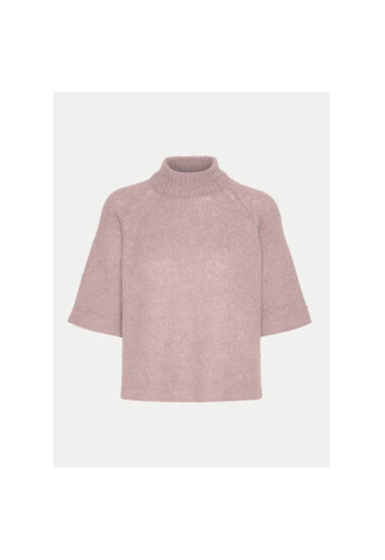 Pulover dama -  304752070 - Poliester reciclat/Acril - Roz