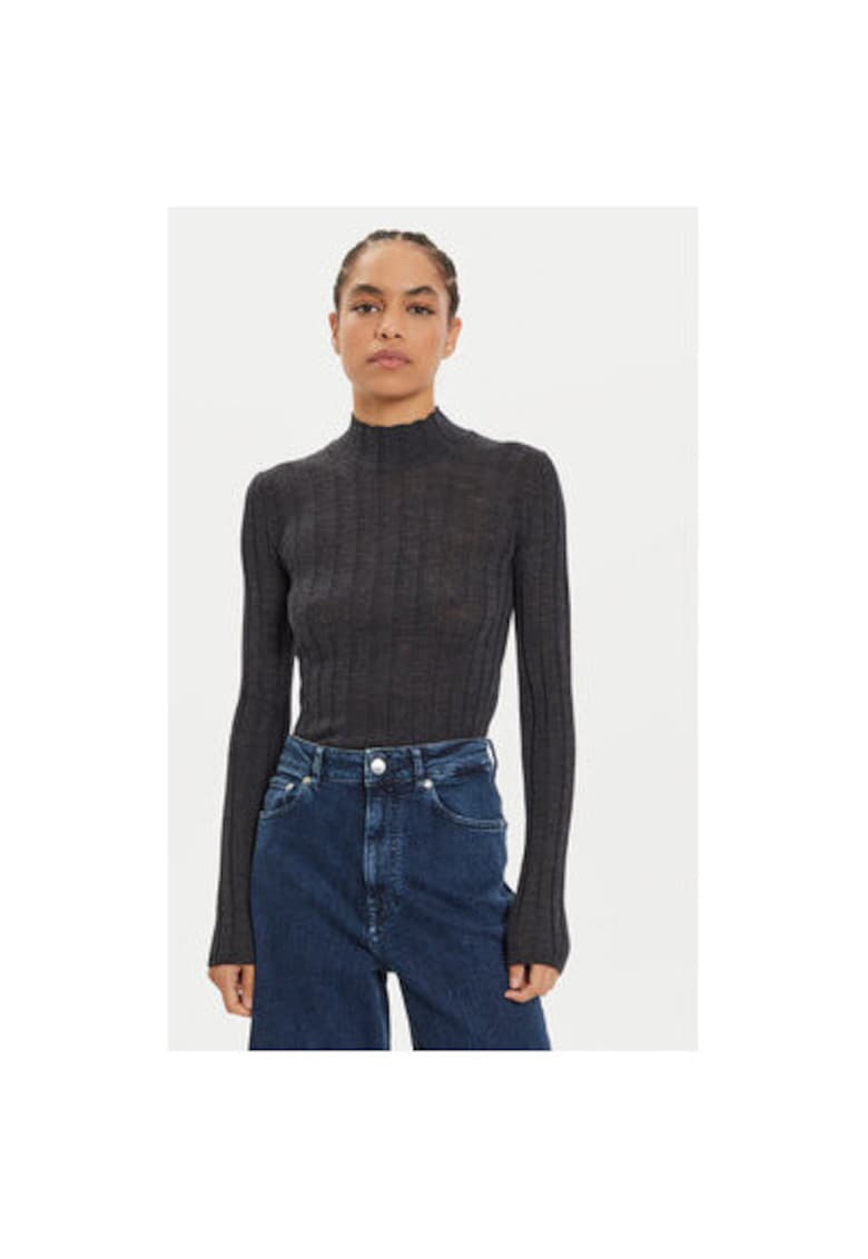 Pulover dama -  304213359 - Lana merinos - Gri