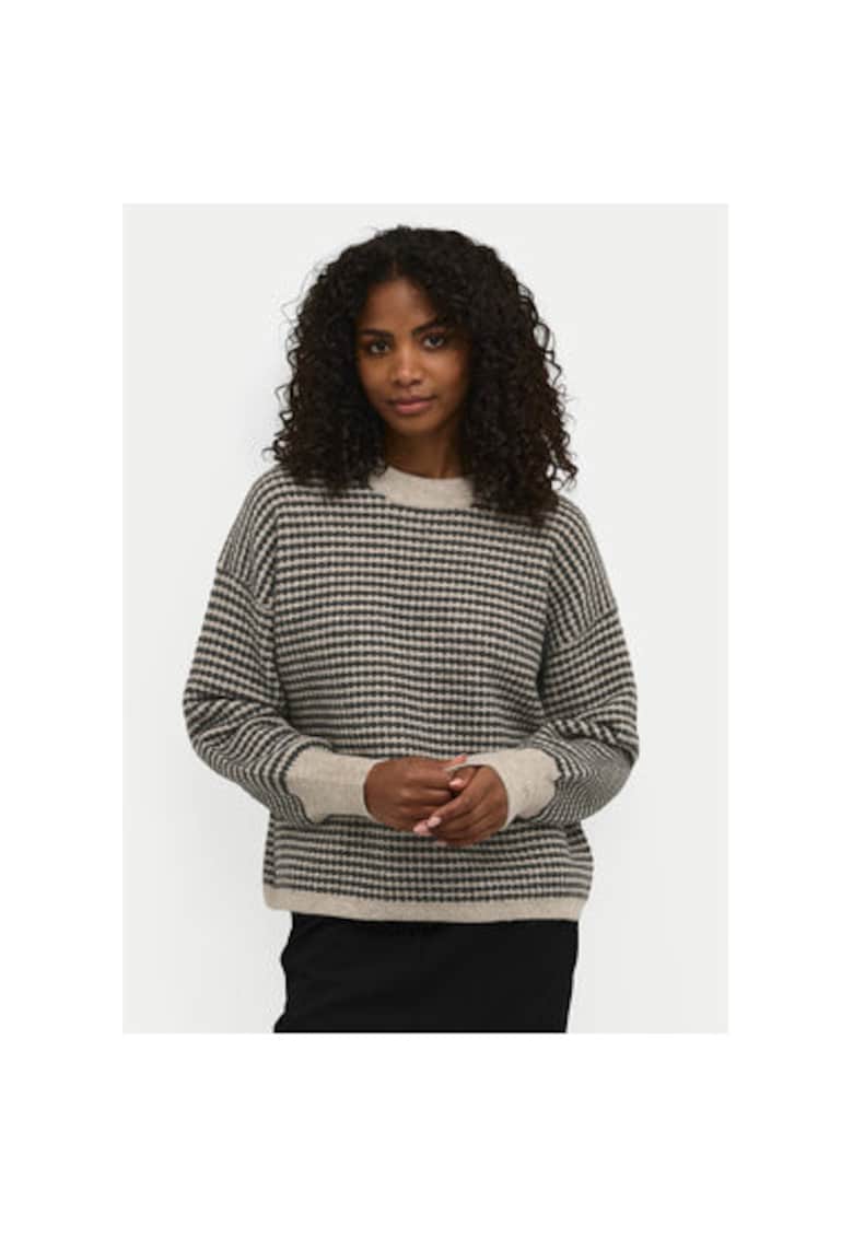 Pulover dama -  304751936 - Acril/Poliester reciclat/Poliamida - Bej