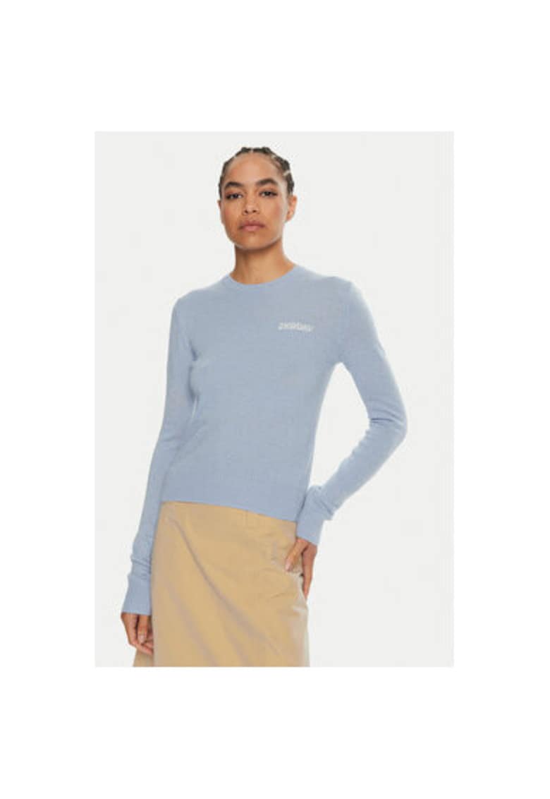 Pulover dama -  304475016 - Viscoza/Nylon - Albastru