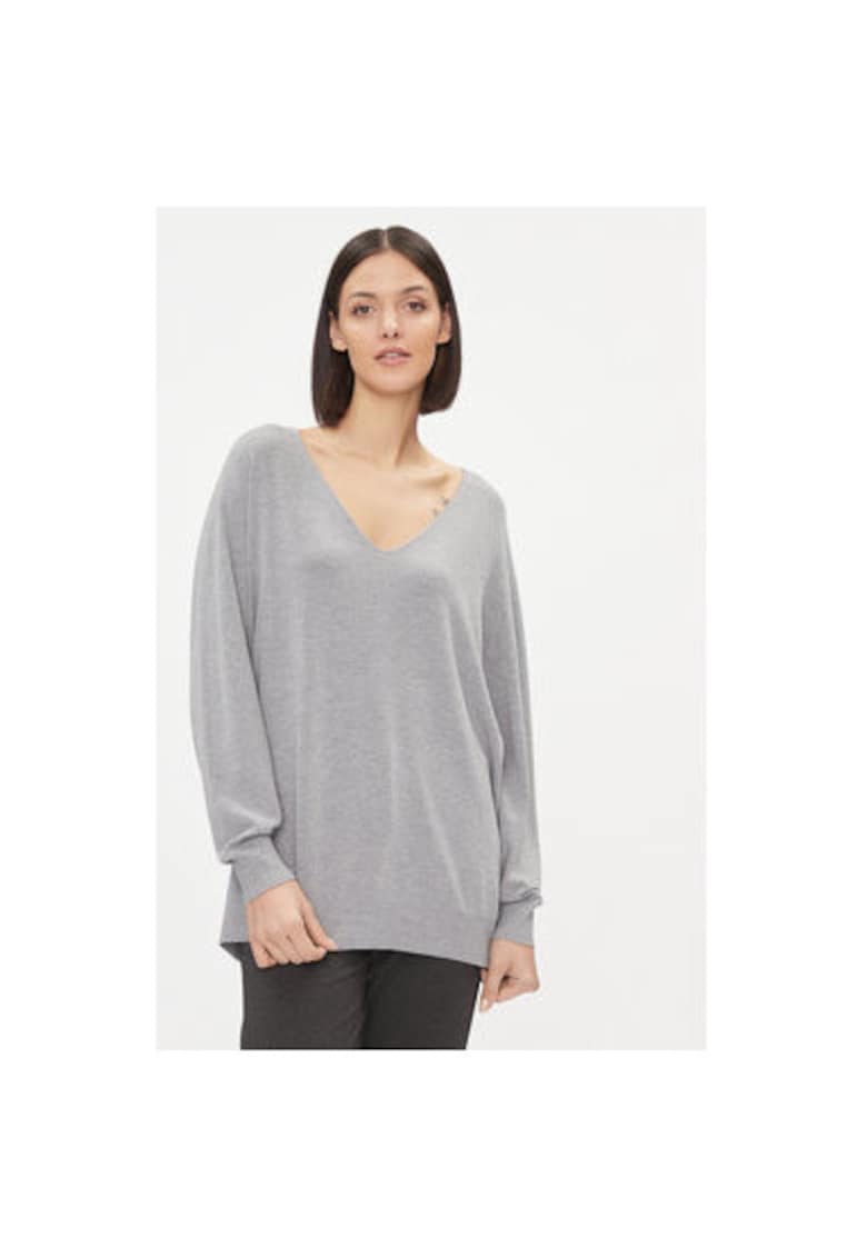 Pulover dama - 8000007195442 - Viscoza/Poliamida - One Size INTL - Gri