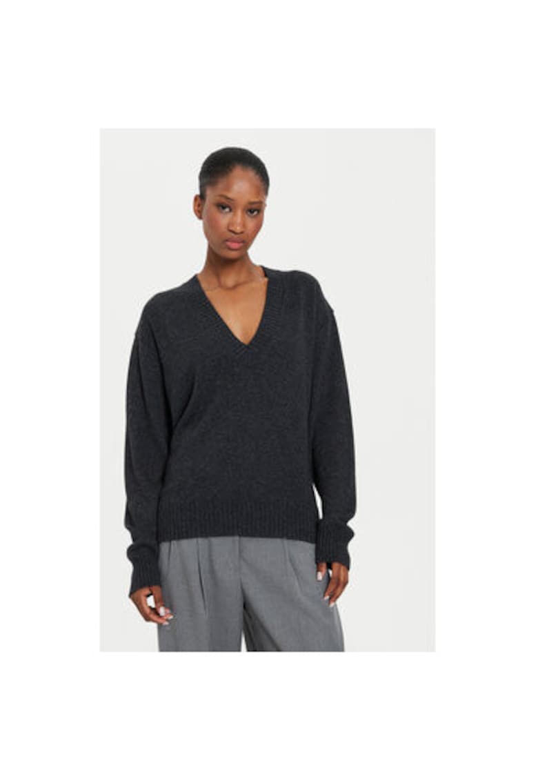 Pulover dama -  304654220 - Poliamida/Viscoza/Lana - One Size INTL - Gri