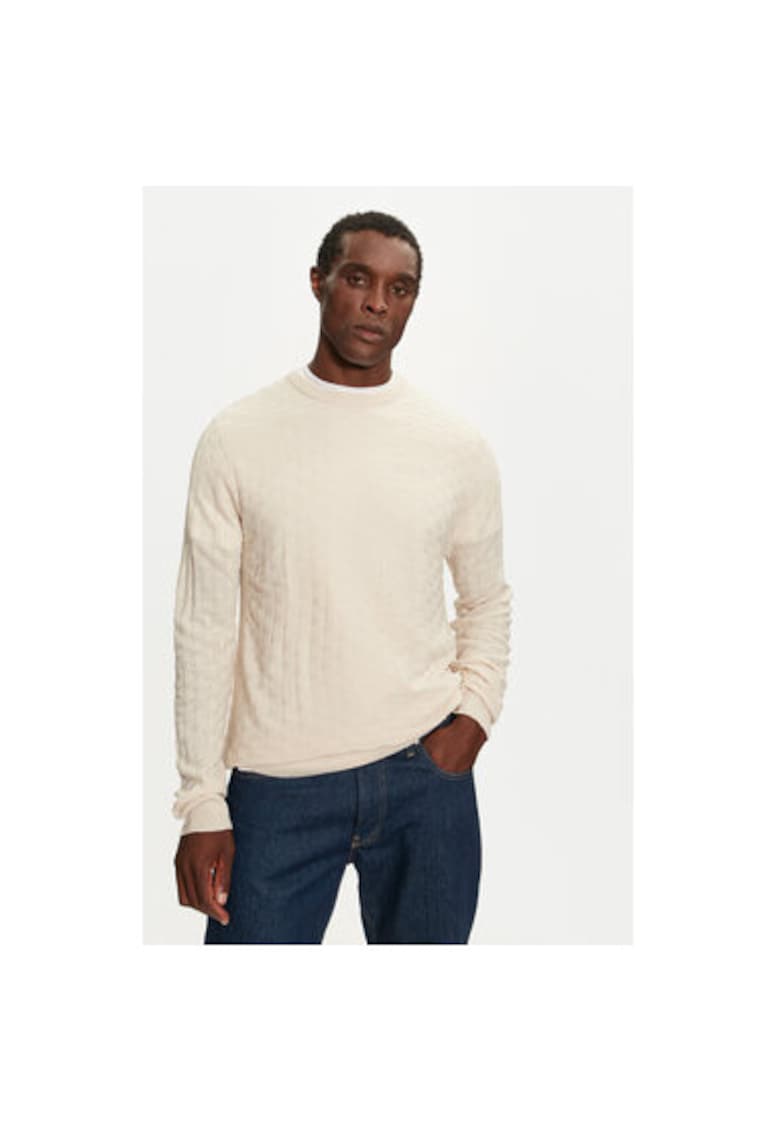 Pulover barbati - 304527616 - Acril - Bej