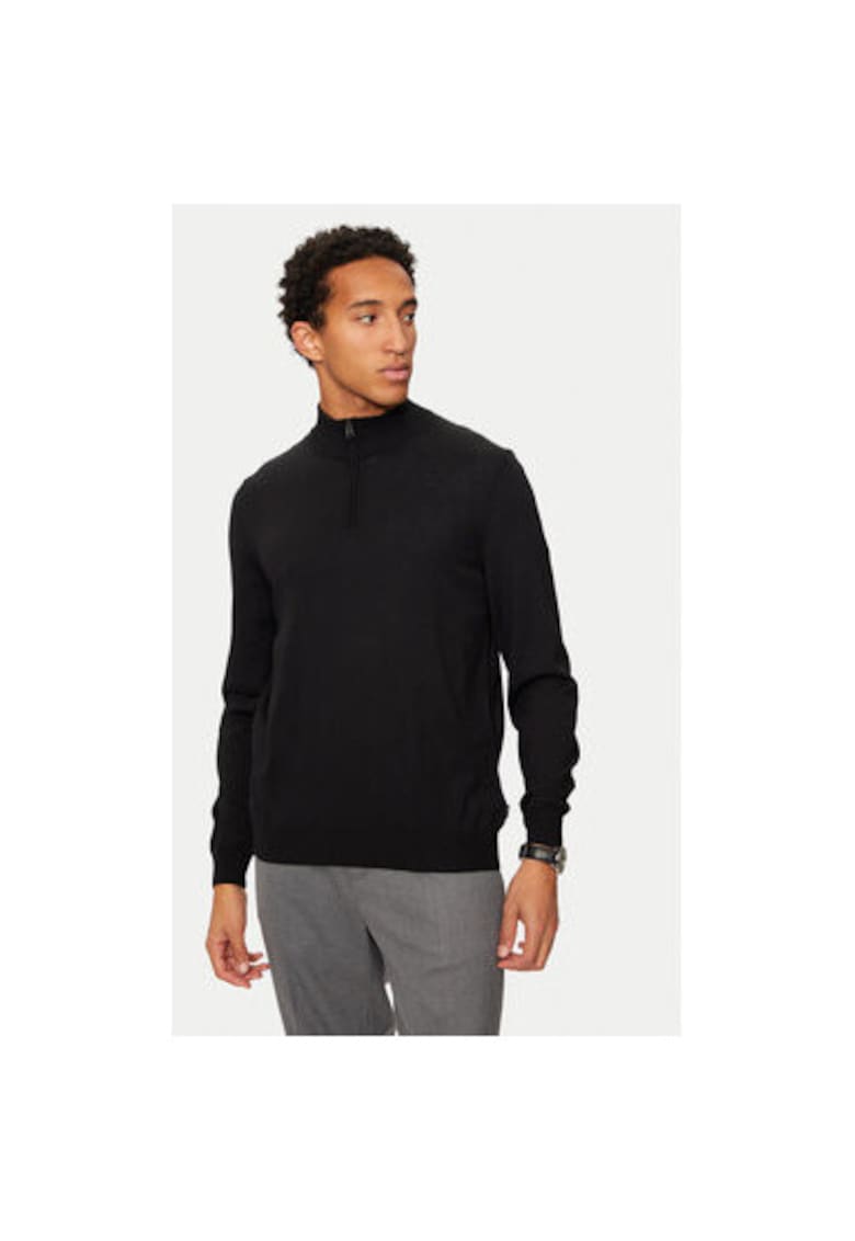 Pulover barbati - 304240720 - Lana - Negru Pulover barbati - 304240720 - Lana - Negru