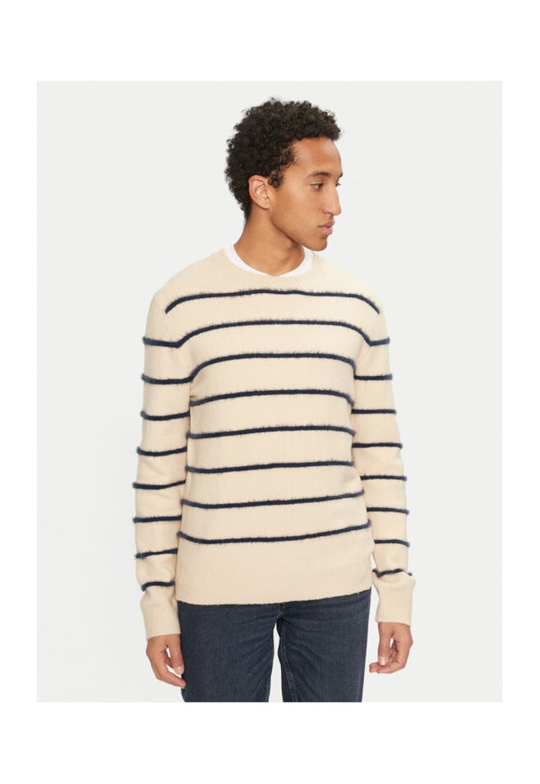 Pulover barbati - 304527623 - Acril/Poliester - Bej - Bej