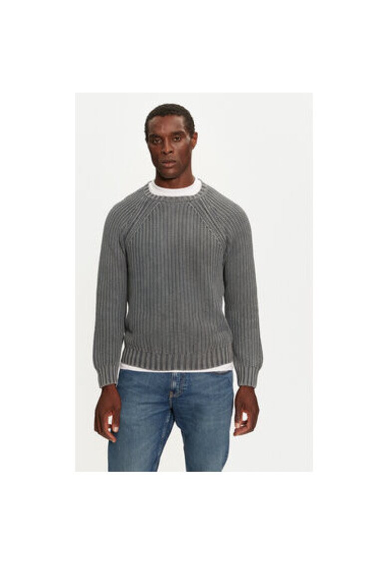 Pulover barbati - 304527678 - Bumbac - Albastru