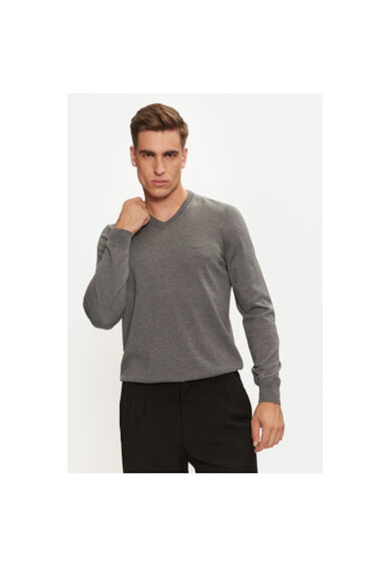 Pulover barbati - 304236556 - Lana - Gri Pulover barbati - 304236556 - Lana - Gri