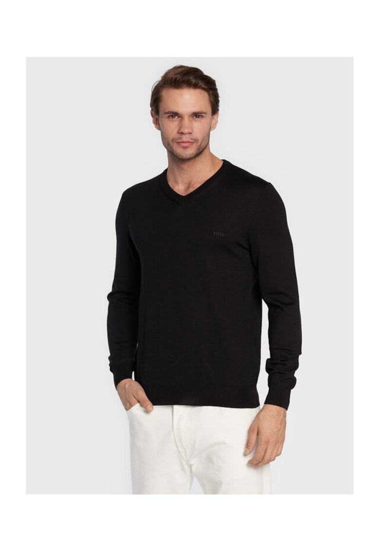 Pulover barbati - 301461821 - Lana - S INTL - Negru