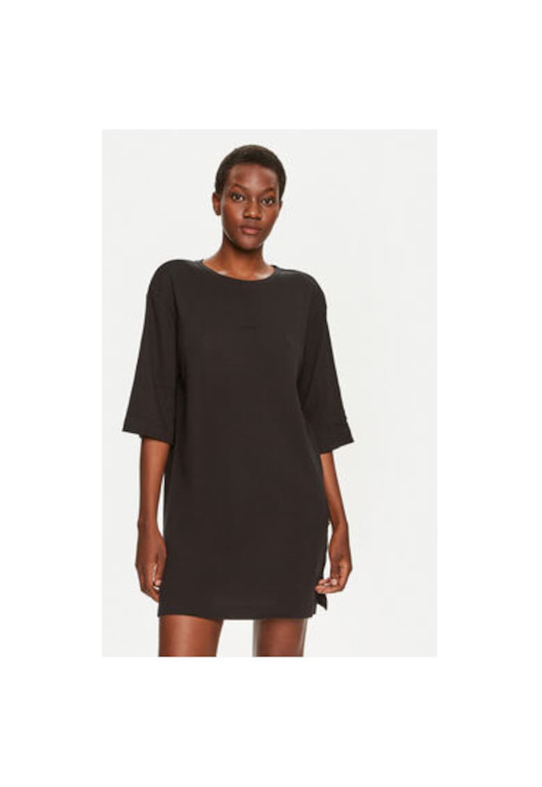 Camasa de noapte dama - 304309205 - Bumbac - Negru