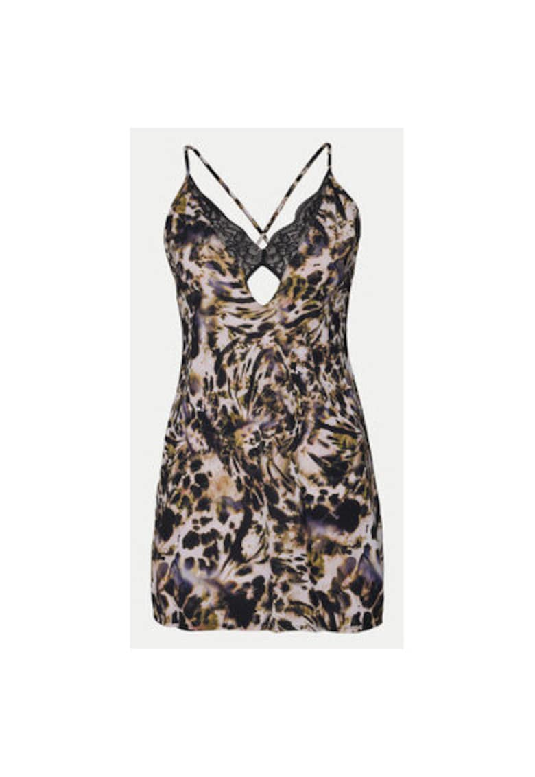 Camasa de noapte dama - 304344725 - Poliamida - Maro