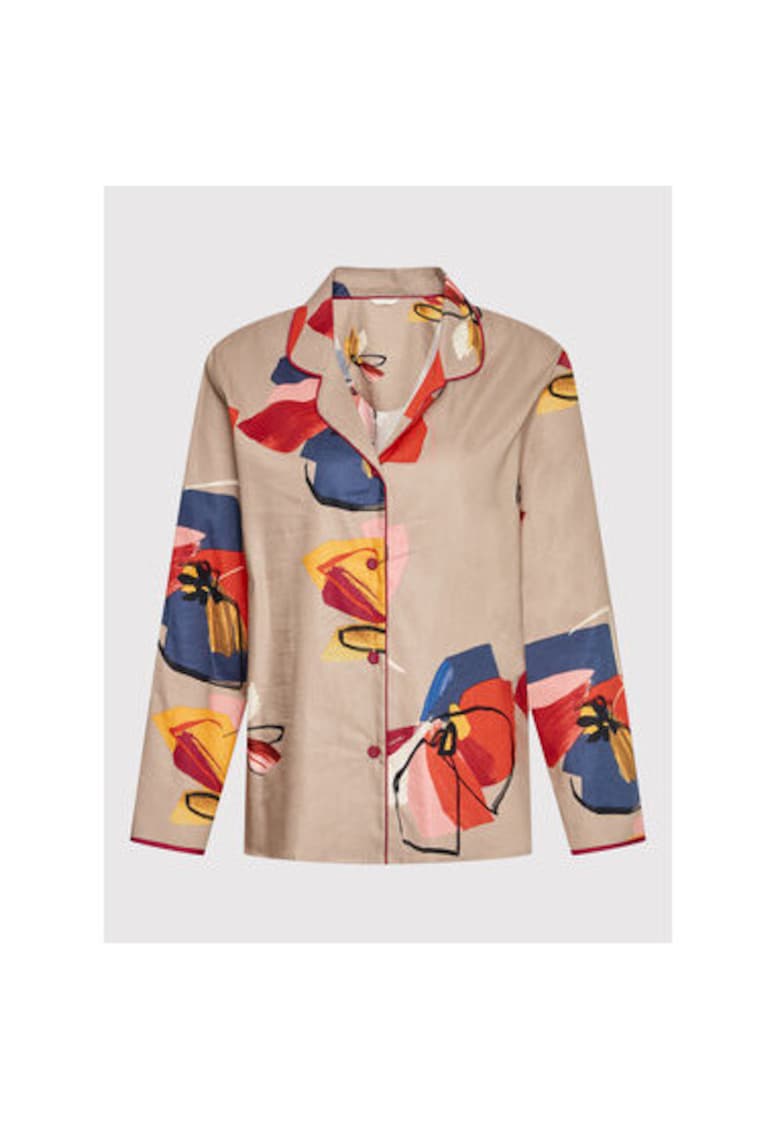 Camasa de noapte dama - 300886519 - Bumbac/Modal - 42 EU - Bej