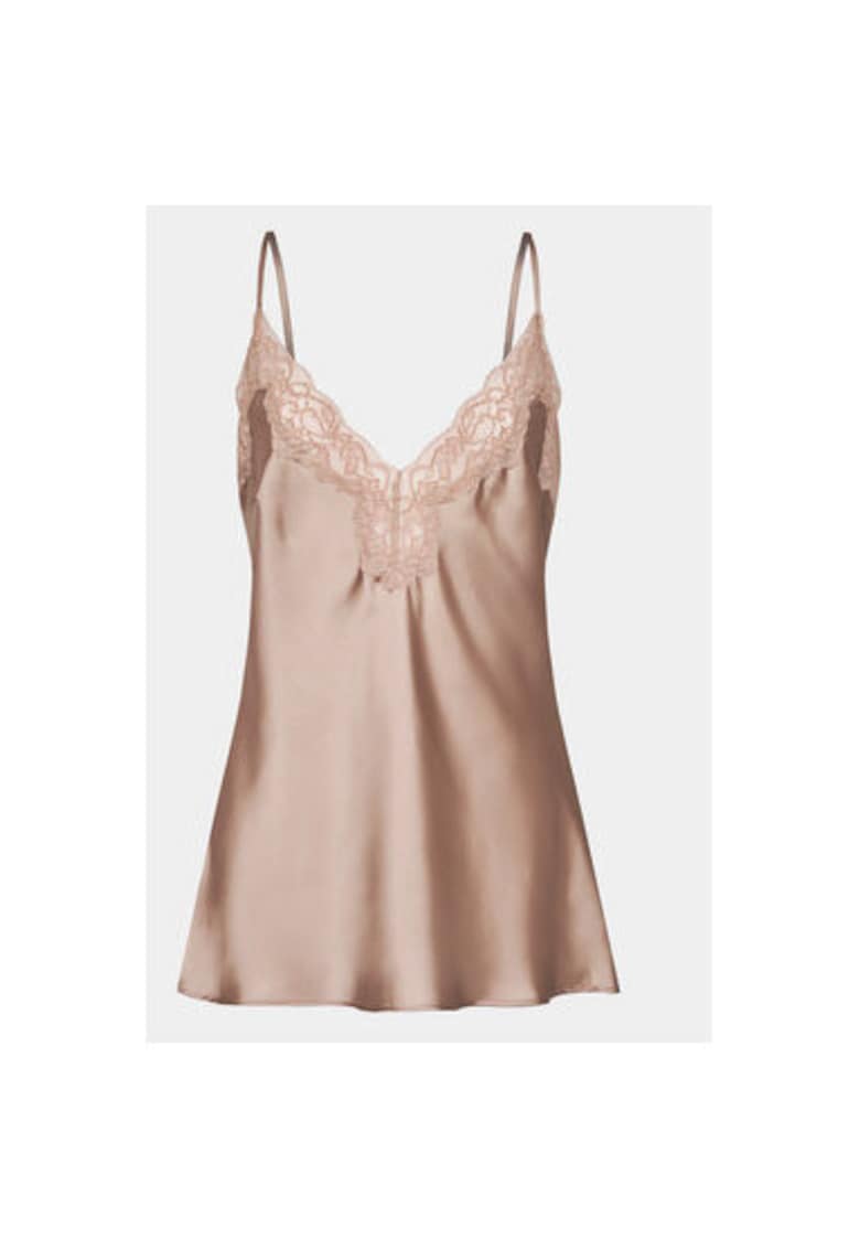 Camasa de noapte dama -  302993277 - Poliester/Poliamida - Bej