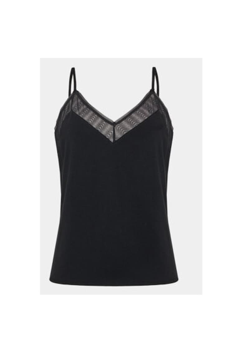 Camasa de noapte dama -  303152062 - Bumbac/Modal - Negru