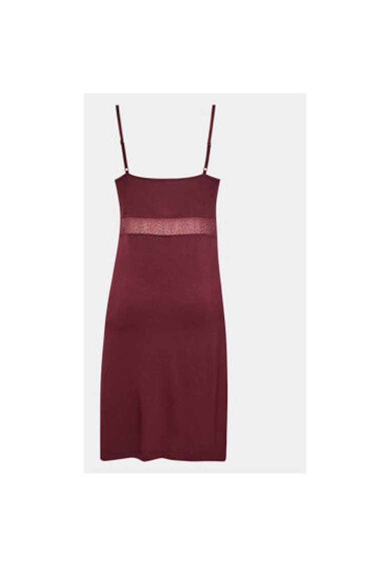 Camasa de noapte dama -  303152352 - Viscoza - Rosu