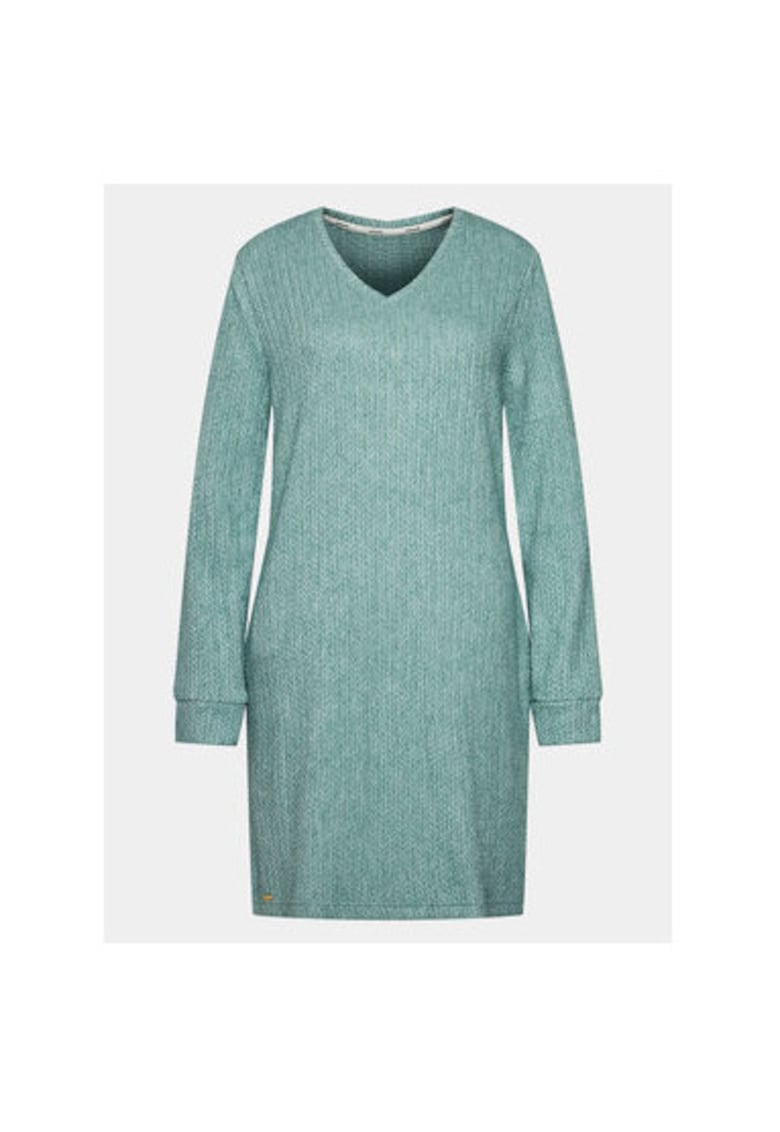 Camasa de noapte dama - 302994069 - Viscoza/Poliester - Verde