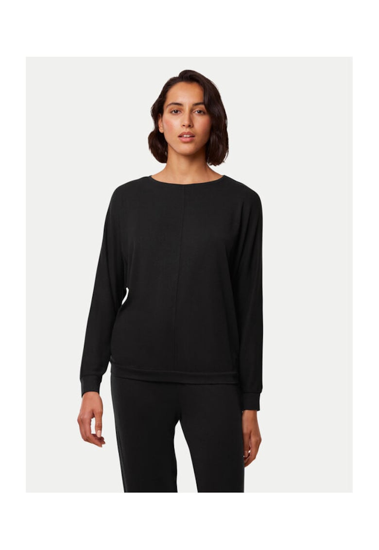 Camasa de noapte dama - 304533693 - Viscoza/Poliester - Negru