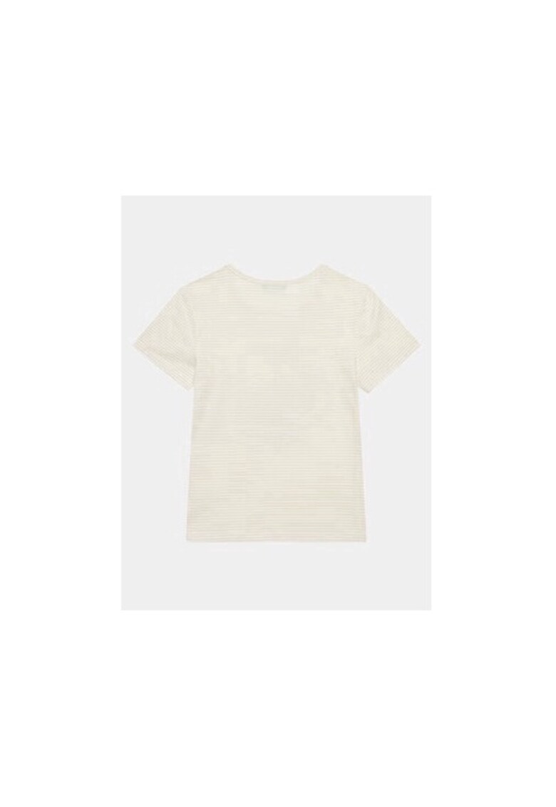 Tricou fete - 303816346 - Bumbac - Bej - Bej