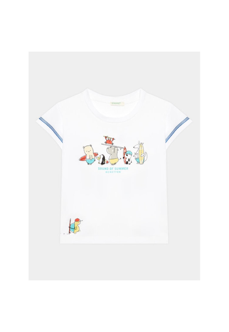 Tricou copii - 302102051 - Bumbac - Alb - Alb