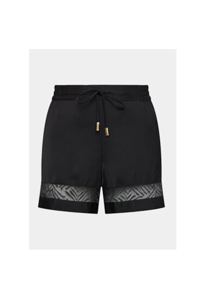 Pantaloni de pijama dama -  303147051 - Poliester - Negru