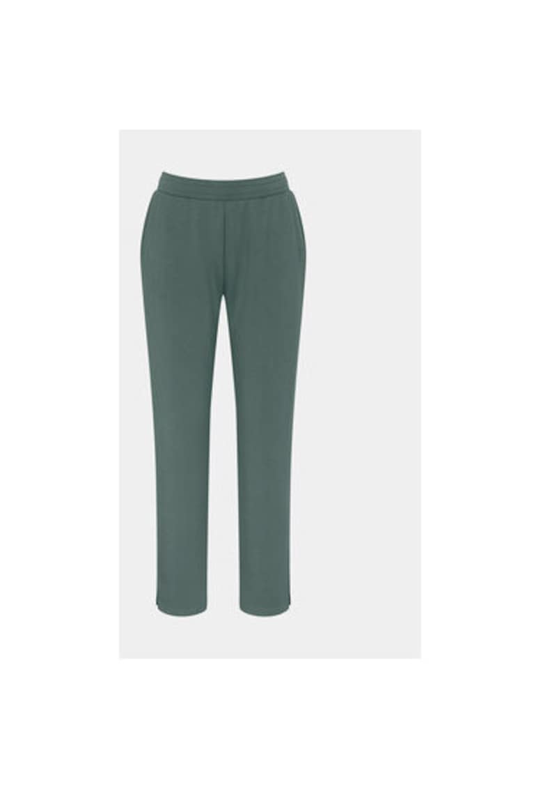 Pantaloni de pijama dama -  303573027 - Modal - Verde