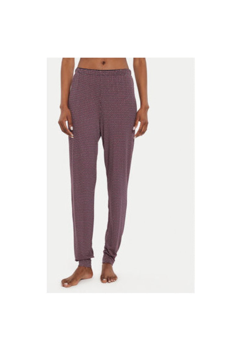 Pantaloni de pijama dama -  304269707 - Viscoza - XS INTL - Multicolor