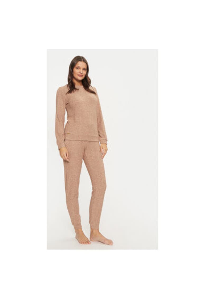 Pijama dama - 304525285 - Viscoza/Poliester/Poliamida - Bej Pijama dama - 304525285 - Viscoza/Poliester/Poliamida - Bej