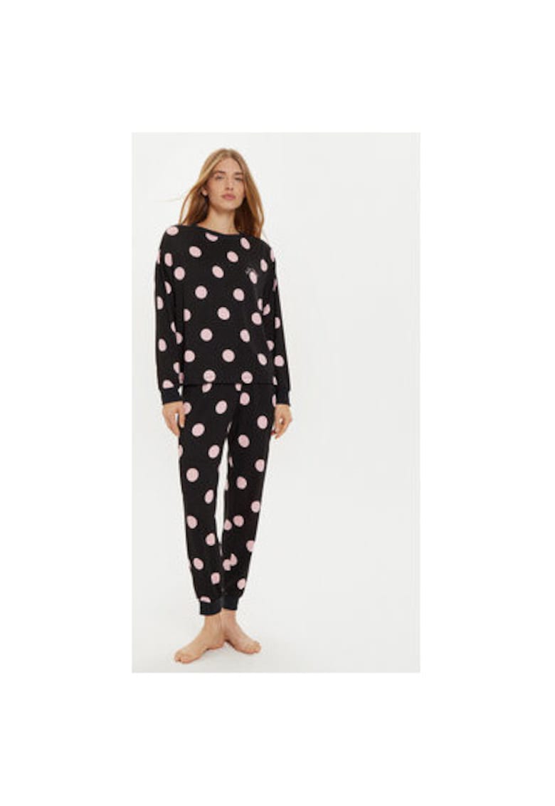 Pijama dama - 304529856 - Viscoza - Negru Pijama dama - 304529856 - Viscoza - Negru