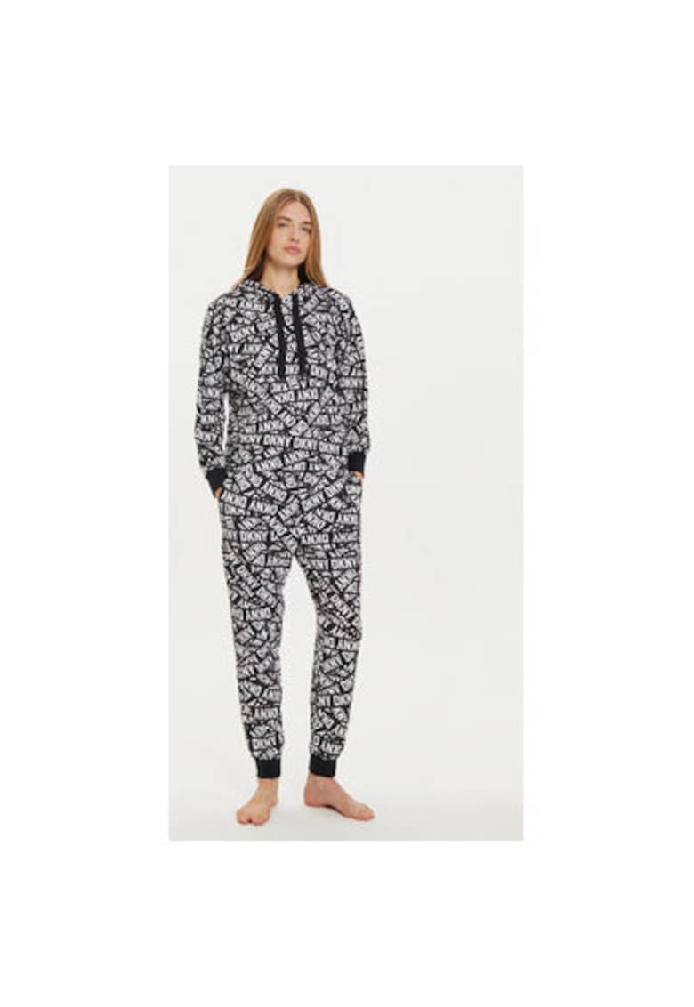 Pijama dama -  304529290 - Poliester - Negru