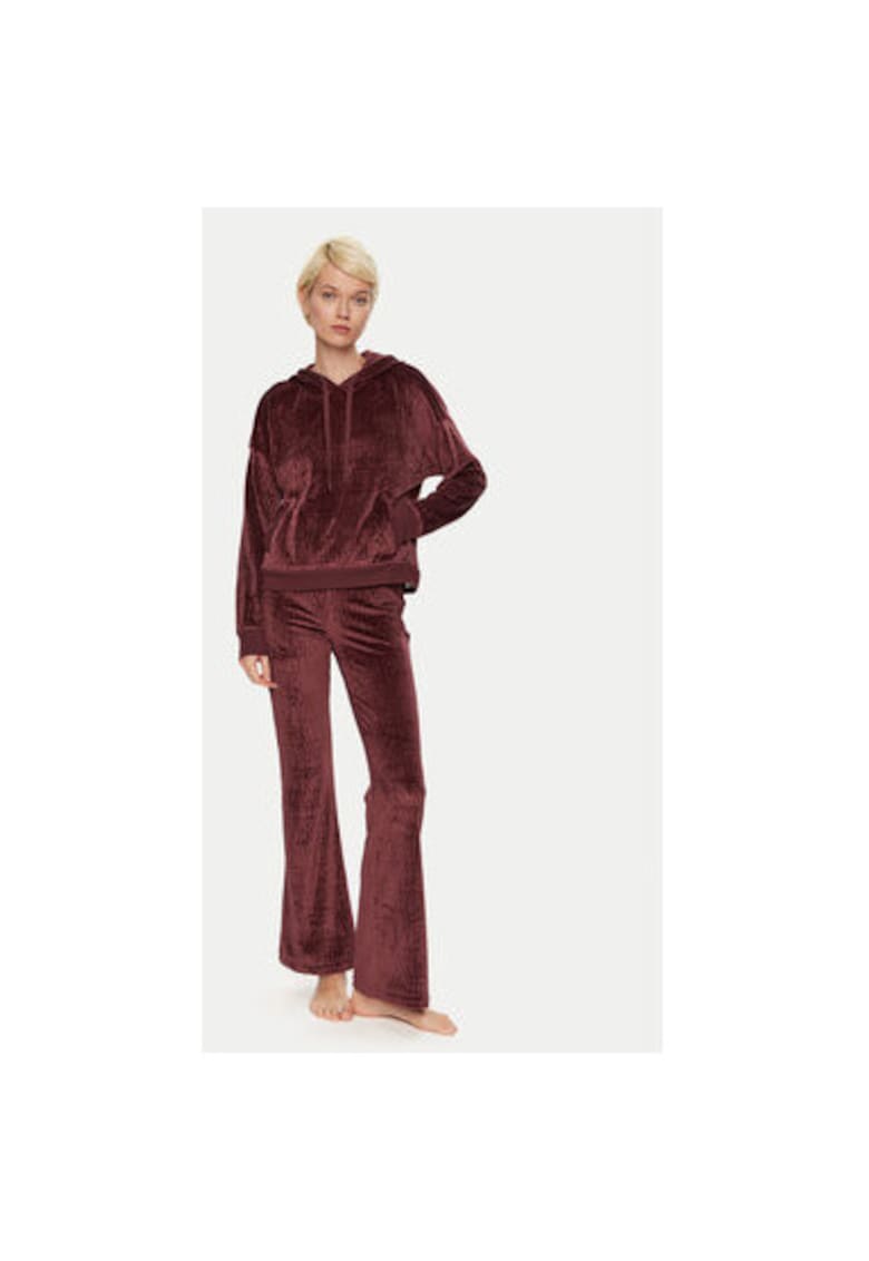 Pijama dama -  304529658 - Poliester - Rosu