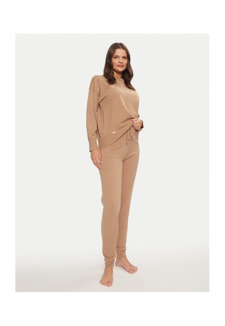 Pijama dama - 304525308 - Acril/Poliester/Viscoza - Bej