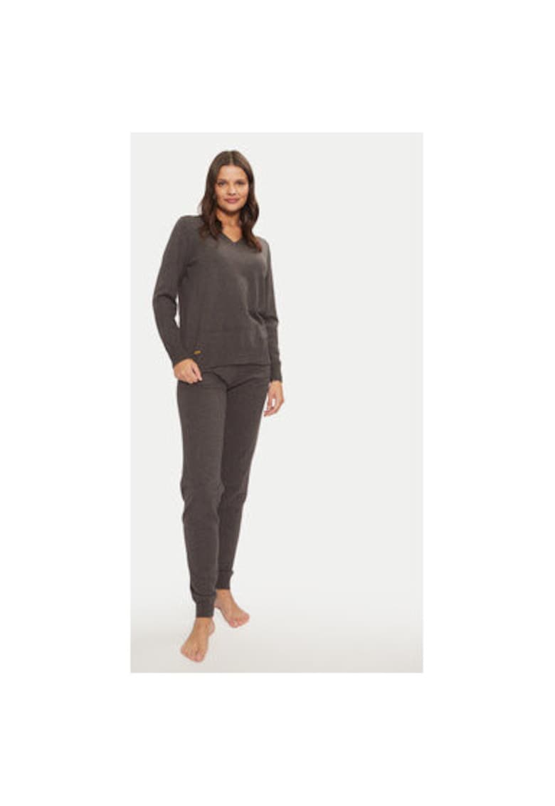 Pijama dama - 304525247 - Acril/Poliester/Viscoza - Gri Pijama dama - 304525247 - Acril/Poliester/Viscoza - Gri