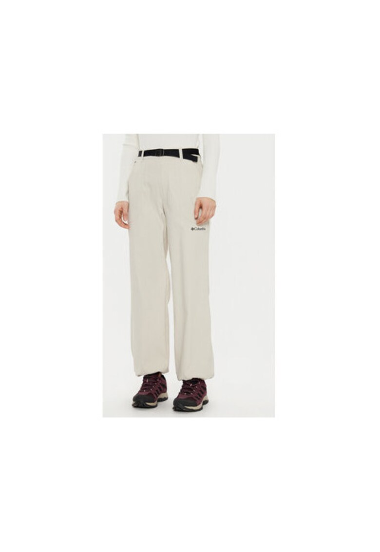 Pantaloni dama - 303980931 - Nylon - Bej - Bej
