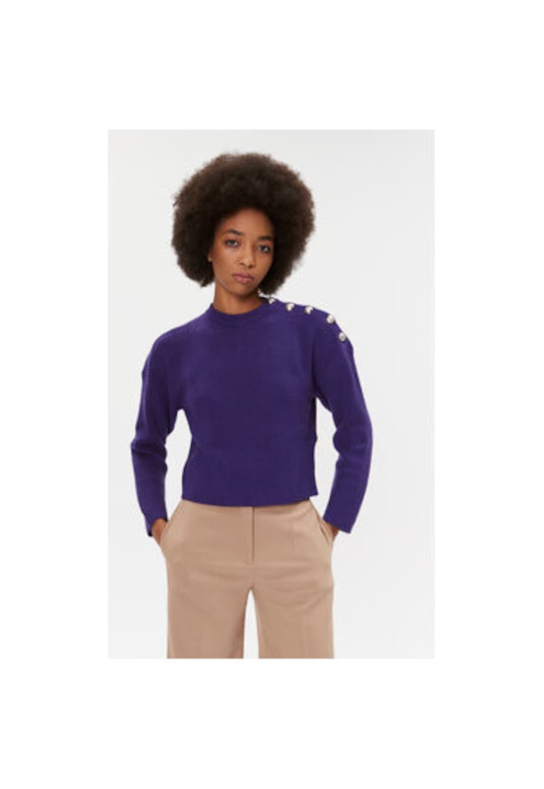 Pulover dama -  303350499 - Viscoza/Poliester/Poliamida - Violet