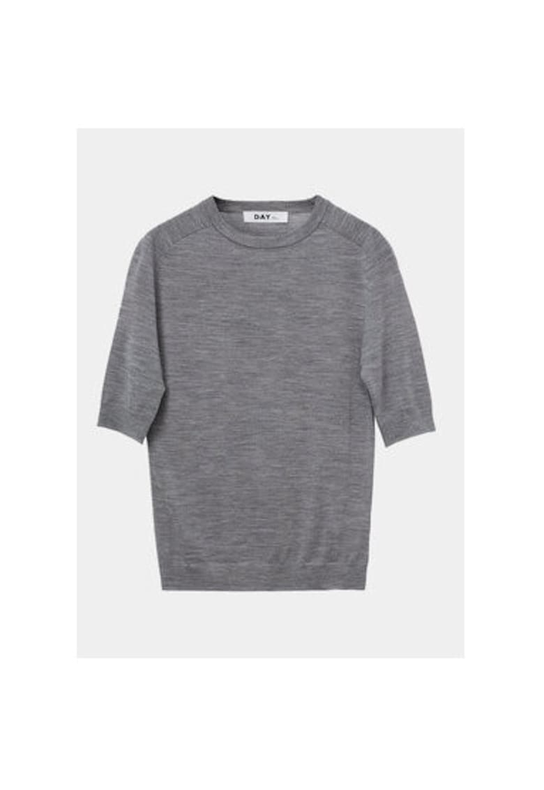 Pulover dama - 304007620 - Lana merinos - Gri - Gri