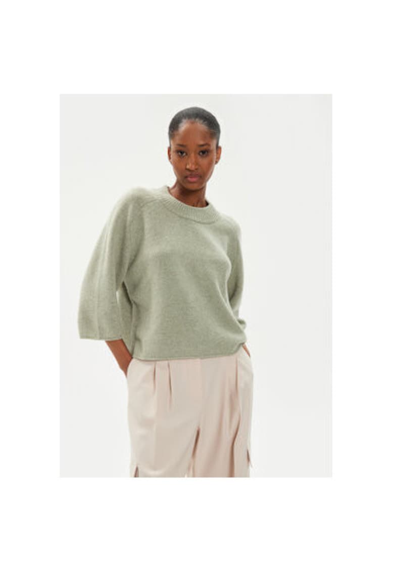 Pulover dama -  304354724 - Lana - Verde