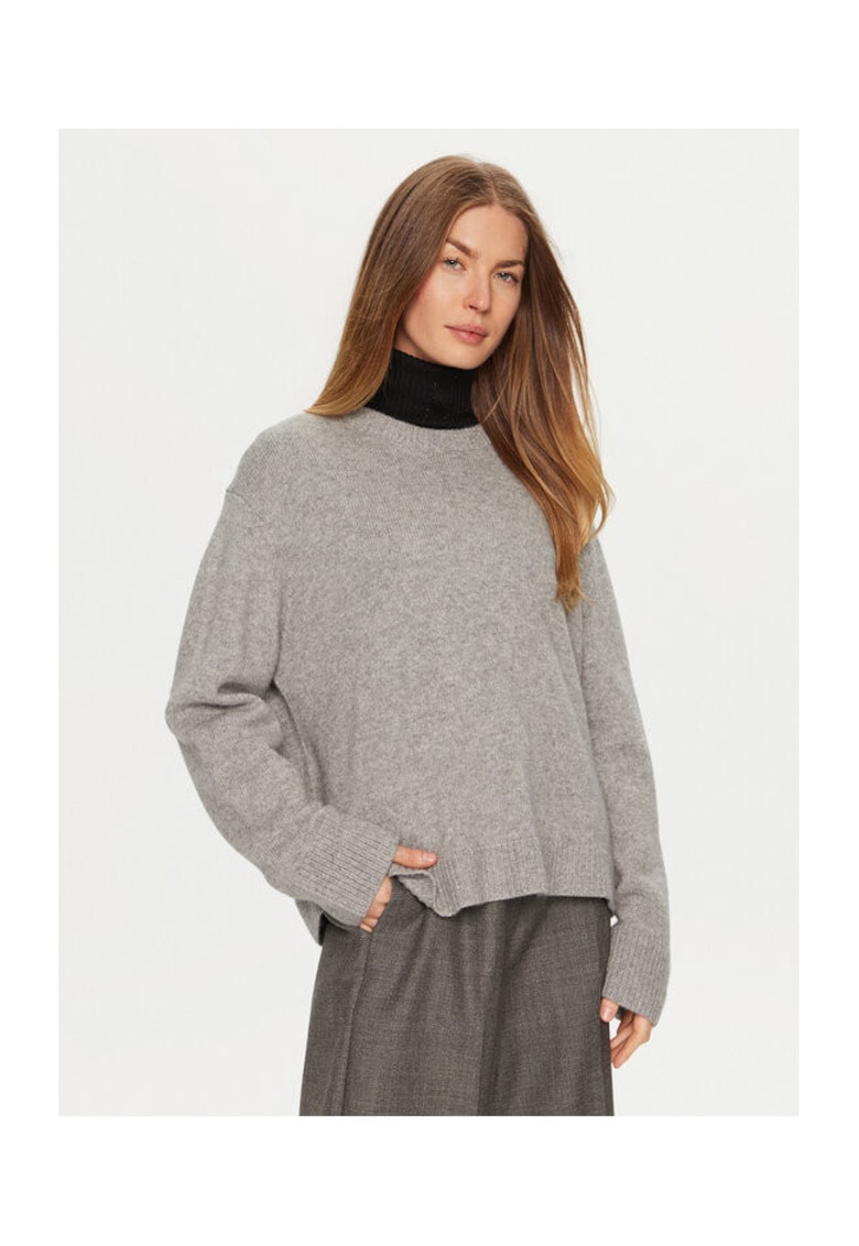 Pulover dama - 304550348 - Lana/Casmir - Gri - Gri