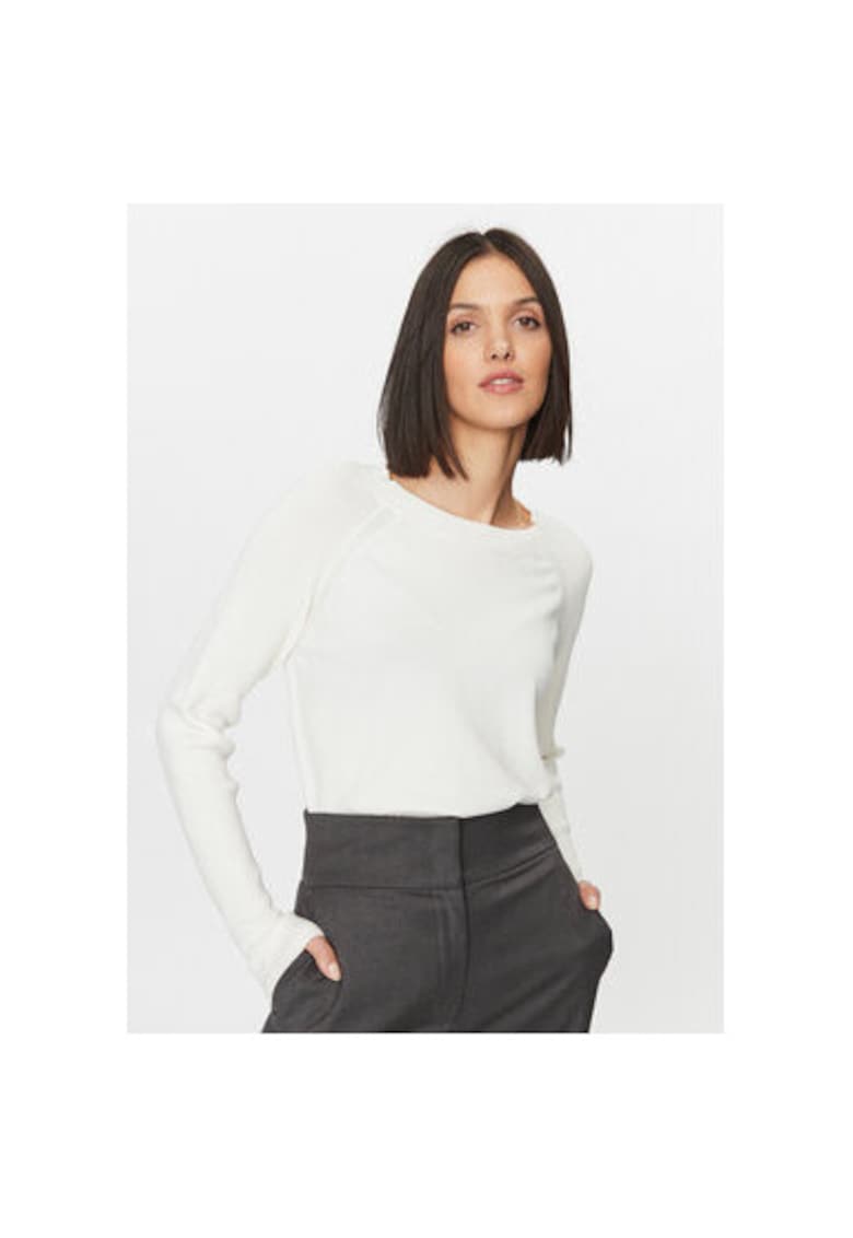 Pulover dama - 303610302 - Viscoza/Poliester - Bej - Bej
