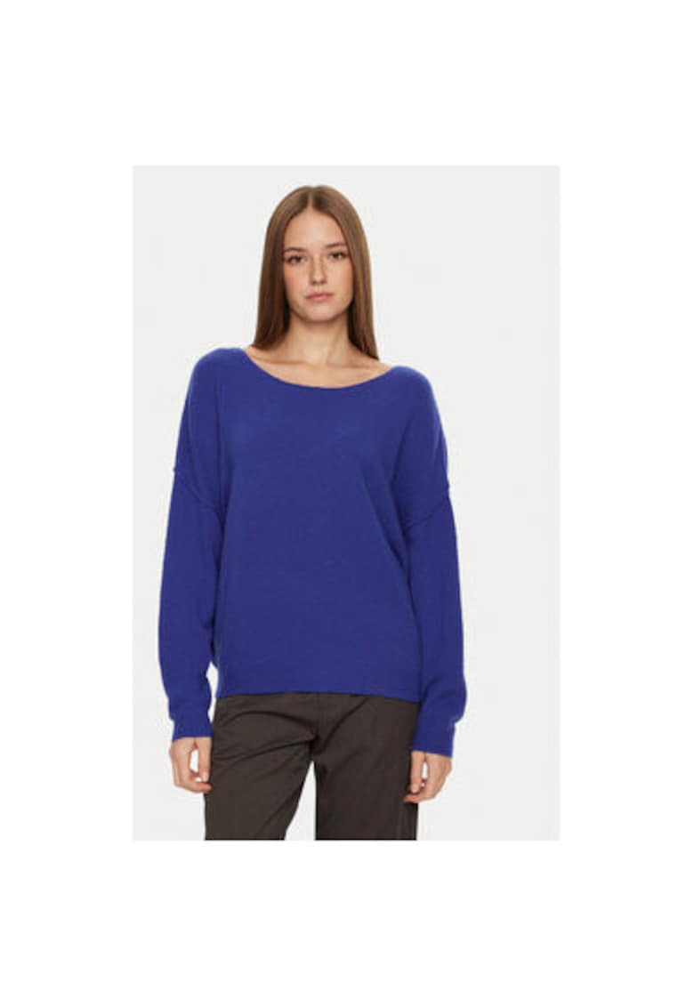 Pulover dama -  304610424 - Poliamida/Lana/Acril - Albastru
