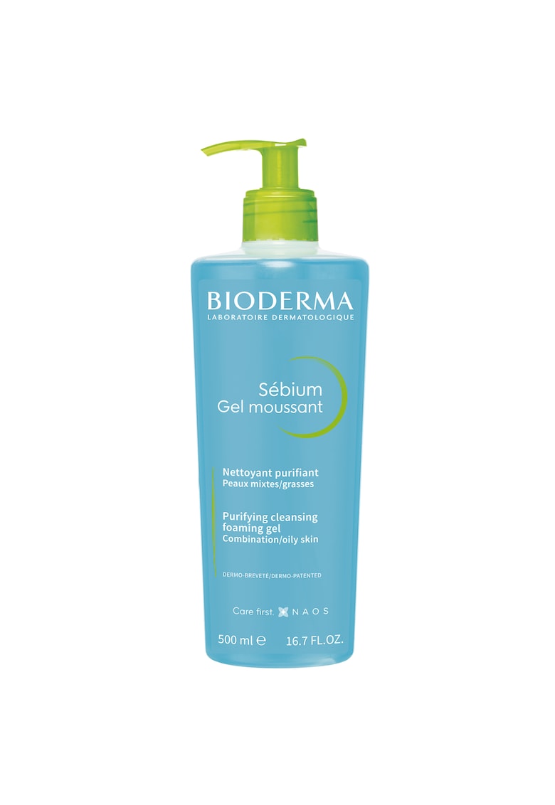 Gel de curatare spumant Sebium - pentru ten mixt/gras - cu pompa