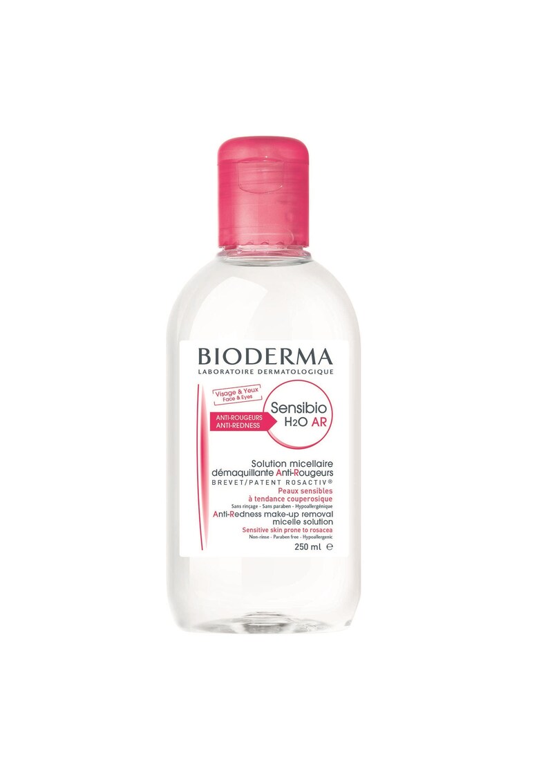 Lotiune micelara Sensibio H2O AR pentru ten sensibil/iritat – 250 ml Bioderma imagine noua