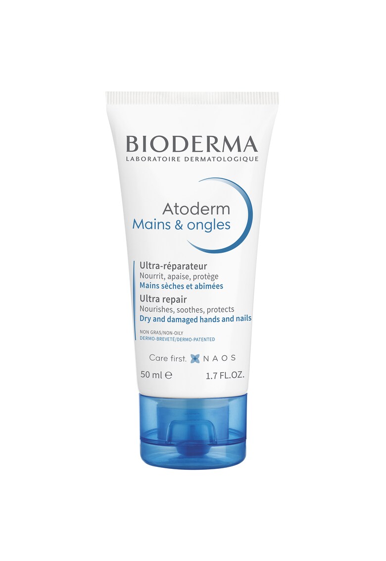 Crema de maini Atoderm pentru piele uscata – 50 ml Bioderma imagine noua
