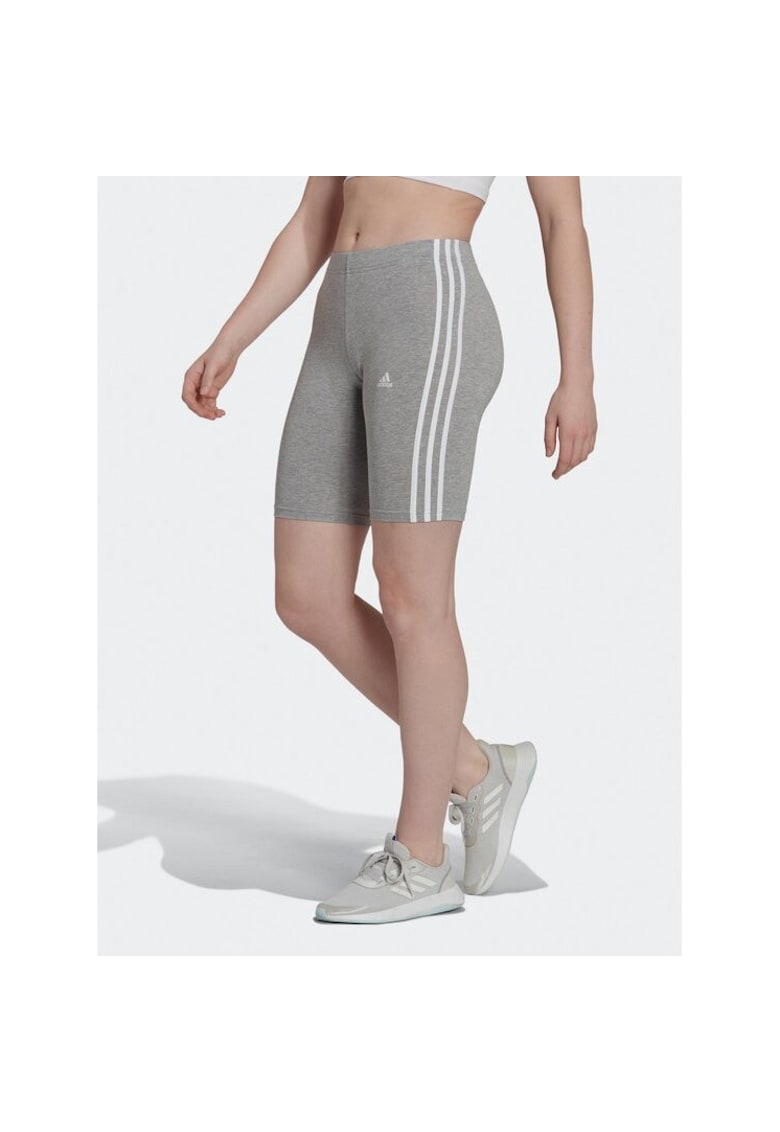 Pantaloni scurti dama - 301523505 - Bumbac - Gri - Gri