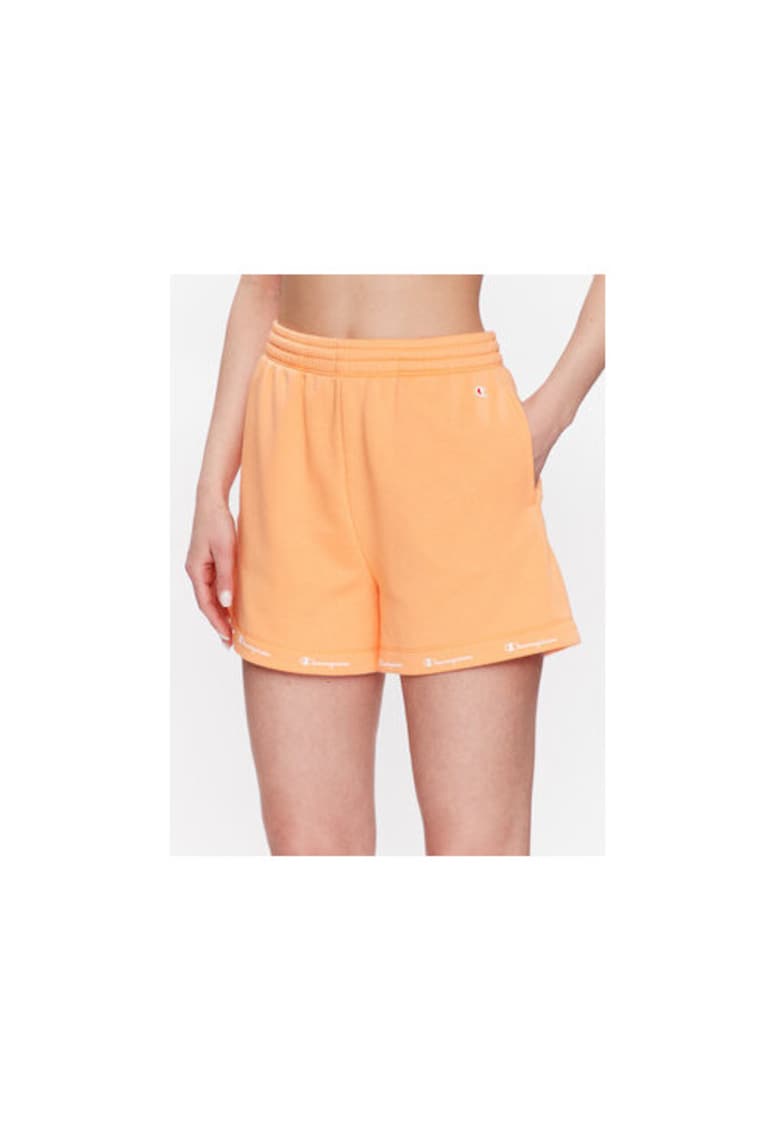 Pantaloni scurti dama -  302220533 - Bumbac/Poliester - Portocaliu