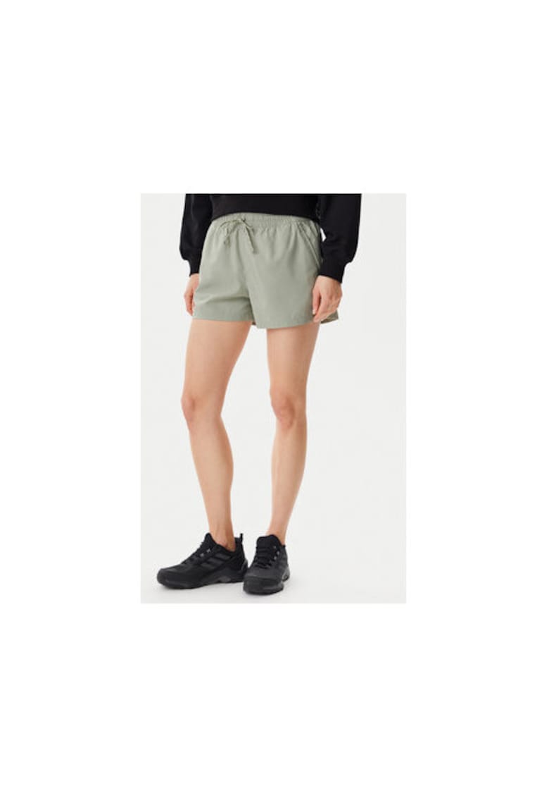 Pantaloni scurti dama - 304694981 - Poliester - Verde - Verde