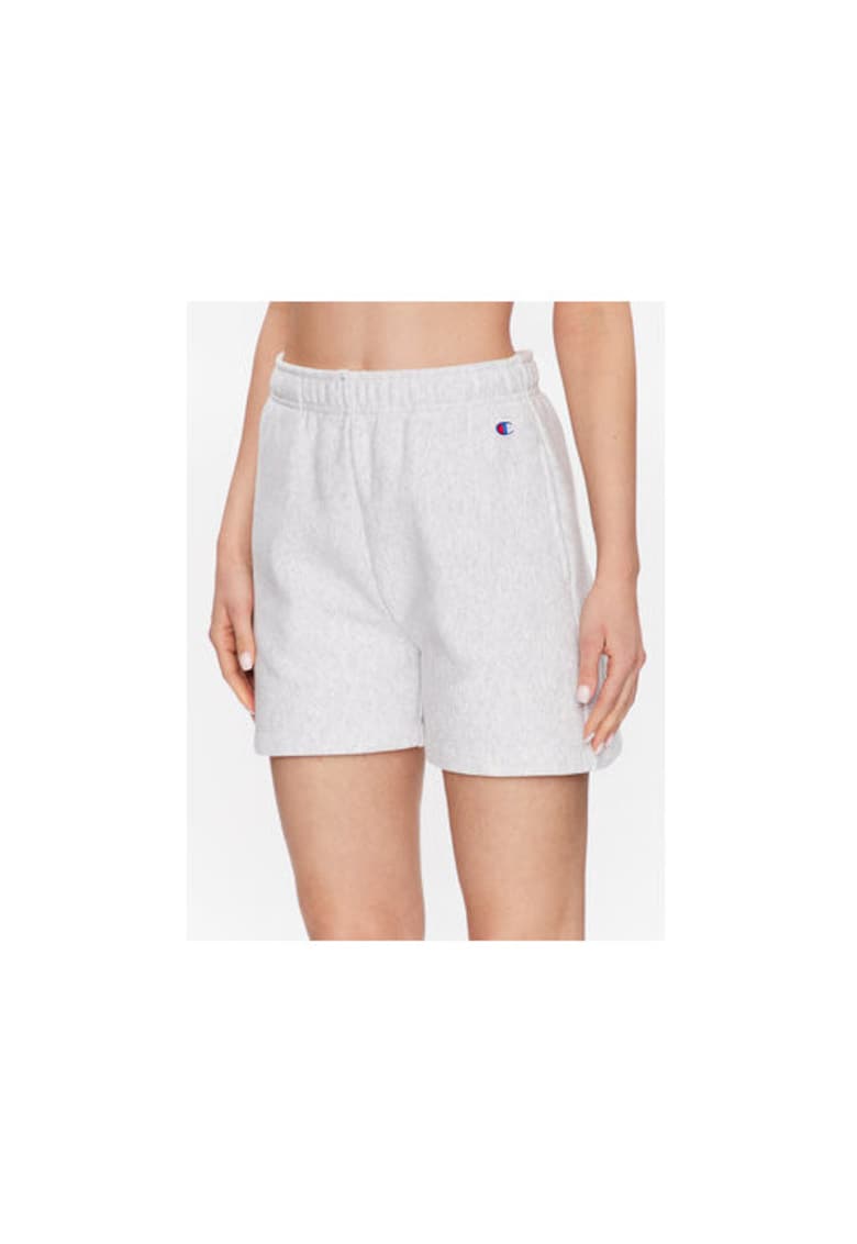 Pantaloni scurti dama -  302203321 - Bumbac/Poliester - Gri